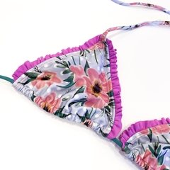 CORPIÑO TRIANGULO CON VOLADITOS MALIBU - comprar online
