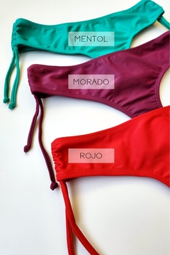 CULOTTE LESS FRUNCIDO COLORES LISOS - comprar online
