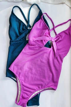 ENTERA NUDO TEXTURA MARRUECOS MAGENTA - comprar online