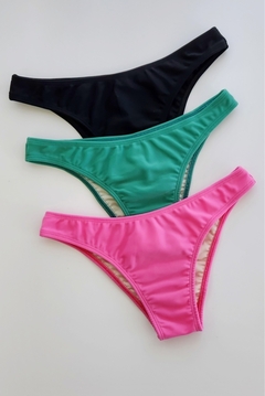 BOMBACHA VEDETINA BASICA VERDE ESMERALDA - comprar online