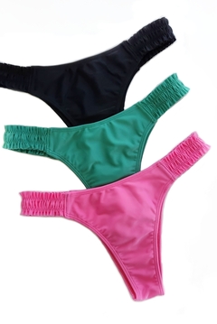 BOMBACHA MEDIA COLA REPULLOS NEGRO - comprar online