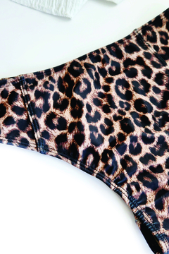BOMBACHA MEDIA COLA CON RECORTES NEW ANIMAL PRINT - Lolet