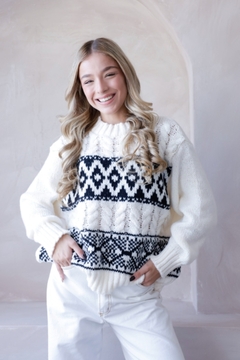 SWEATER ALPES NATURAL - comprar online