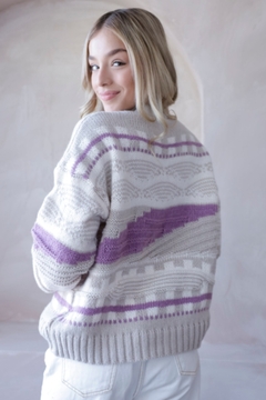 SWEATER MILÁN LILA en internet