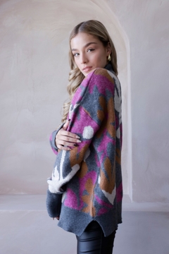 SWEATER LUXEMBURGO GRIS - comprar online