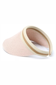 VISERA DE RAFIA ROSA NUDE