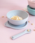 Bowl con tapa y cuchara - Menta - tienda online