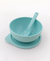 Bowl con tapa y cuchara - Menta en internet