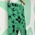 Calza PAJAROS Verde - comprar online