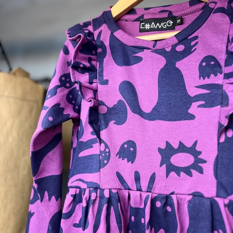 Vestido FANTASMAS Violeta