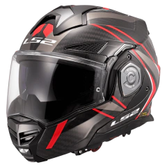 CASCO LS2 FF901 ADVANT X CARBON FUTURE RED - TiendaMoto Argentina TE: 1162818687