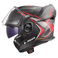 CASCO LS2 FF901 ADVANT X CARBON FUTURE RED - comprar online