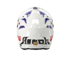 CASCO AIROH COMMANDER II REVEAL BLUE/ RED GLOSS - tienda online