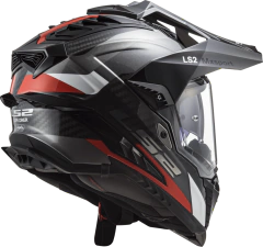 CASCO LS2 MX701 EXPLORER FRONTIER CARBON TITANIUM RED en internet