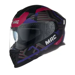CASCO MAC M69 FORCE KONK BLACK/ PINK/ MATTE