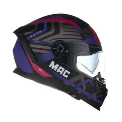 CASCO MAC M69 FORCE KONK BLACK/ PINK/ MATTE - comprar online