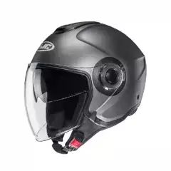 CASCO HJC I40 SEMI FLAT TITANIUM