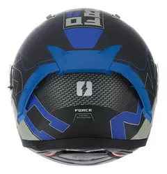 CASCO MAC M69 FORCE DYNAMO BLACK BLUE MATTE - tienda online