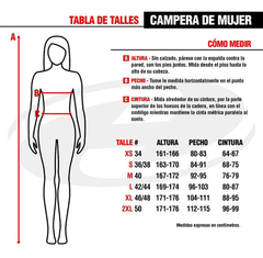 CAMPERA HELD XENNA DE RUTA COLOR ROSA - comprar online