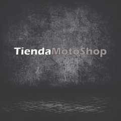 BOLSO CUERO CON TACHAS PARA PIERNA TIENDAMOTO MARRON - comprar online