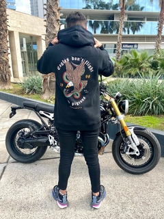 Imagen de BUZO HOODIE TM EAGLE BLACK