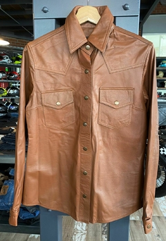 CAMISA GENUINE LEATHER BROWN en internet