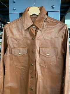 Imagen de CAMISA GENUINE LEATHER BROWN