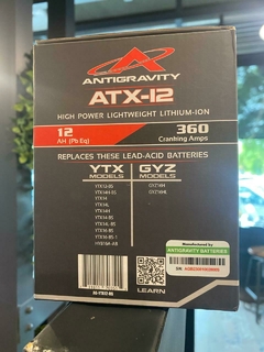 BATERIA DE LITIO ANTIGRAVITY BATTERIES ATX-12 - comprar online