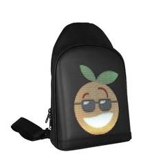 MOCHILA LUZ LED PARA MOTO DIVERTIDO