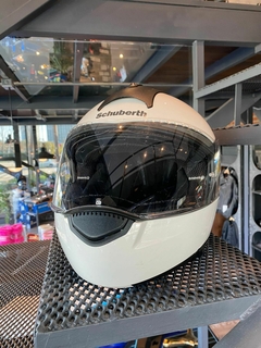 CASCO SCHUBERTH C3 GLOSS WHITE USADO