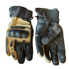 GUANTES BROOKLYN TWO GUNS BEIGE/BLACK