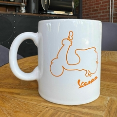 TAZA DE CERAMICA VESPA