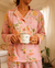 ~pijama algodón orgánico Aura rosa