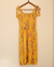 ~vestido Clara- algodón orgánico Aura amarillo PRE-ORDEN