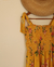 ~vestido Clara- algodón orgánico Aura amarillo PRE-ORDEN - comprar online