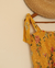 ~vestido Clara- algodón orgánico Aura amarillo PRE-ORDEN en internet
