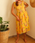 ~vestido Clara- algodón orgánico Aura amarillo PRE-ORDEN - SELVA Y MONA♥