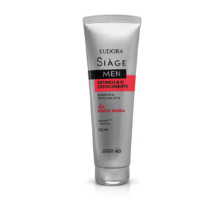 Shampoo Eudora Siàge Men Estimula o Crescimento 250ml