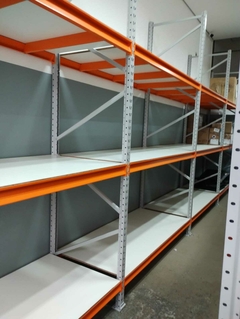 Estante de aço 500kg 3 níveis - loja online