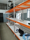 Estante de aço 500kg 3 níveis - Estante de aço para estoque