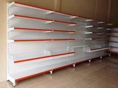 gondola para supermercado de parede - Estante de aço para estoque