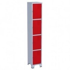 Armário para vestiário 4 portas coloridas