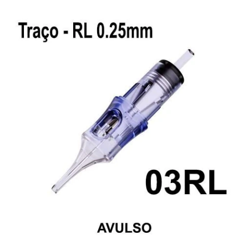 Cartucho BRONC Power Core TRAÇO 0803RL 0.25mm - AVULSO - comprar online