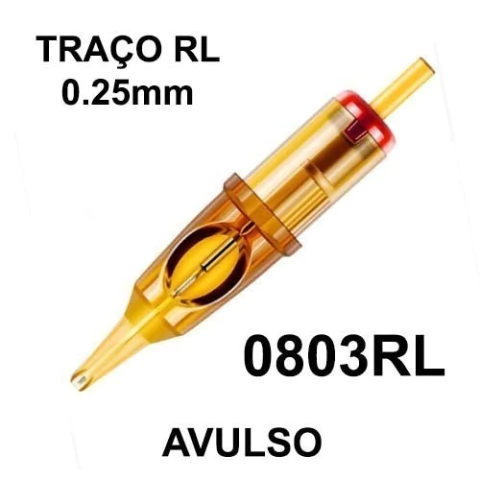 Cartucho DK LAB WARRIOR TRAÇO 0803RL 0.25mm - AVULSO - comprar online