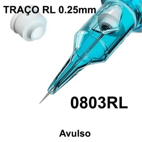 Cartucho X BIG WASP TRAÇO 0803RL 0.25mm - AVULSO - comprar online