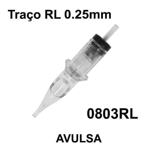 Cartucho HARPIA TRAÇO 0803RL 0.25mm - AVULSO - comprar online