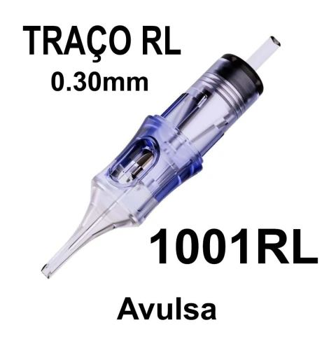 Cartucho TCM TRAÇO 1001RL 0.30mm - AVULSO