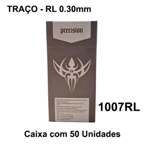 Agulhas para Tatuagem PRECISION NEEDLES TRAÇO 1007RL - Caixa com 50 Unidades - comprar online