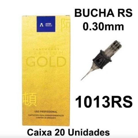 Cartucho ASTON GOLD PREMIUM BUCHA 1013RS 0.30mm - CAIXA 20 UNIDADES