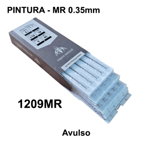 Agulhas para Tatuagem PRECISION NEEDLES PINTURA CURVADA 1209MR - AVULSA - comprar online